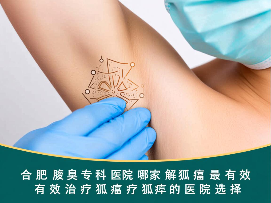 合肥腋臭专科解析，合肥哪家医院治疗狐臭最有效，有效治疗狐臭的医院选择