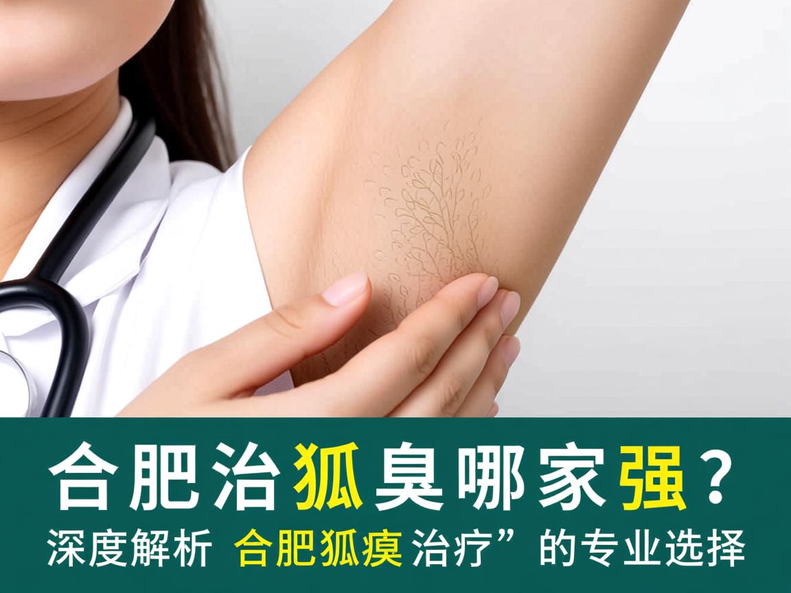 合肥治狐臭哪家强？深度解析合肥狐臭治疗的专业选择