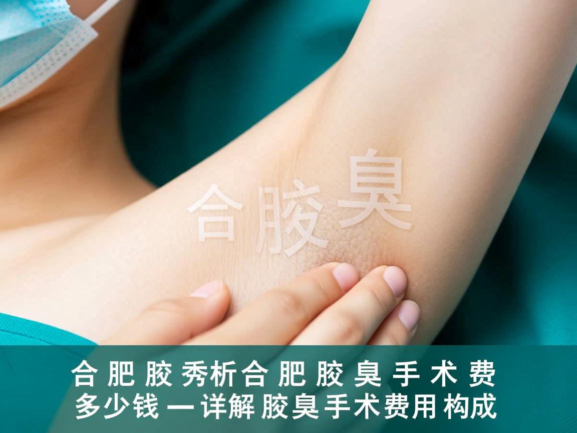 合肥腋秀解析，合肥腋臭手术费多少钱，详解腋臭手术费用构成