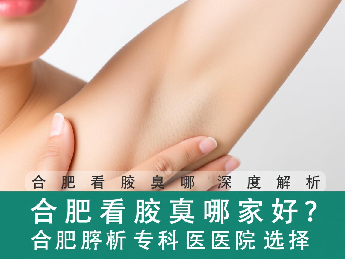 合肥看腋臭哪家好？深度解析合肥腋臭专科医院选择