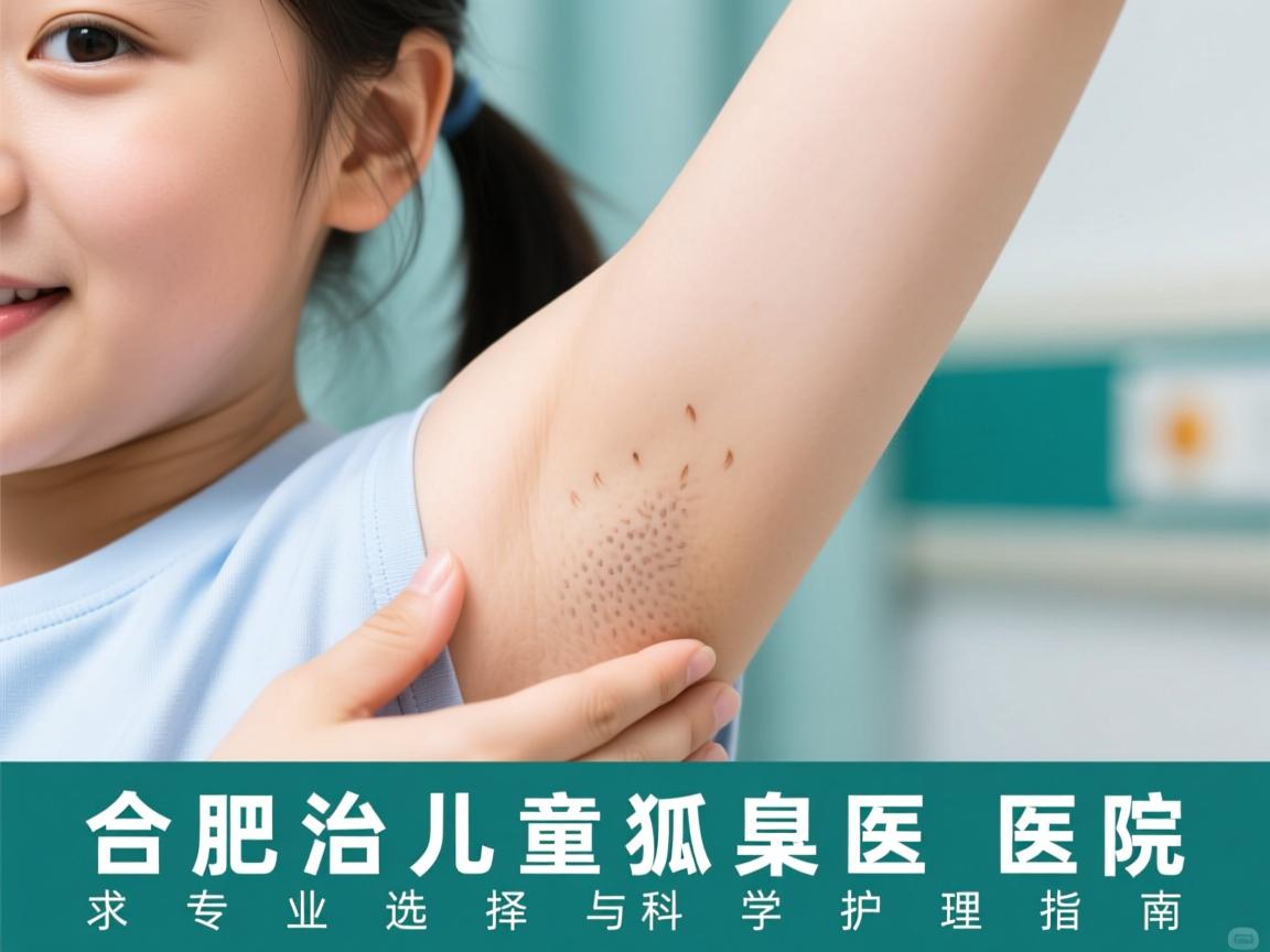 合肥治儿童狐臭医院，专业选择与科学护理指南