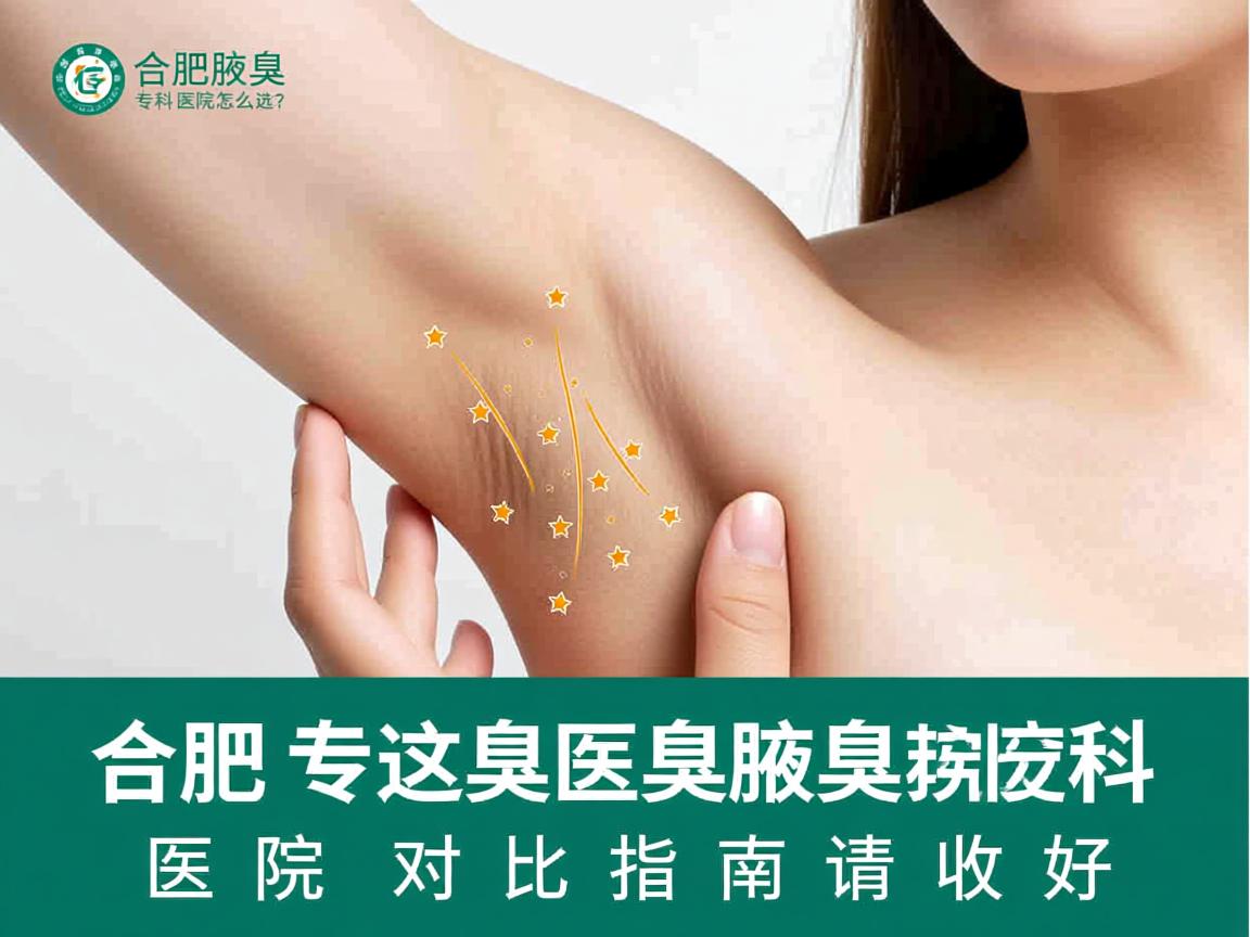 合肥腋臭专科医院怎么选？这份合肥腋臭科医院对比指南请收好