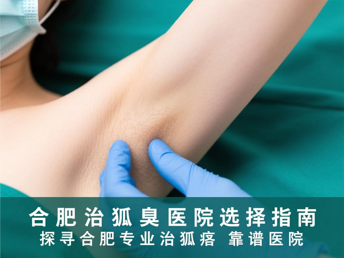合肥治狐臭医院选择指南，探寻合肥专业治狐臭的靠谱医院