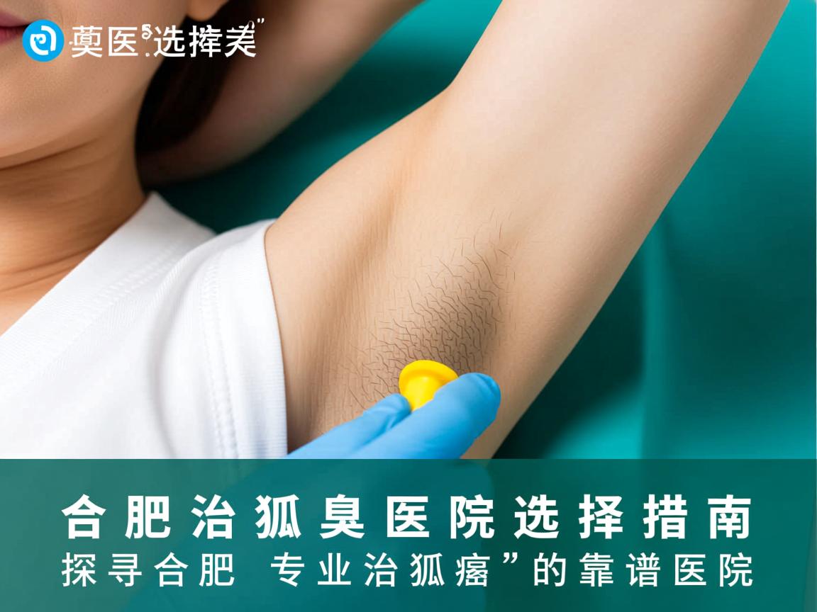 合肥治狐臭医院选择指南，探寻合肥专业治狐臭的靠谱医院