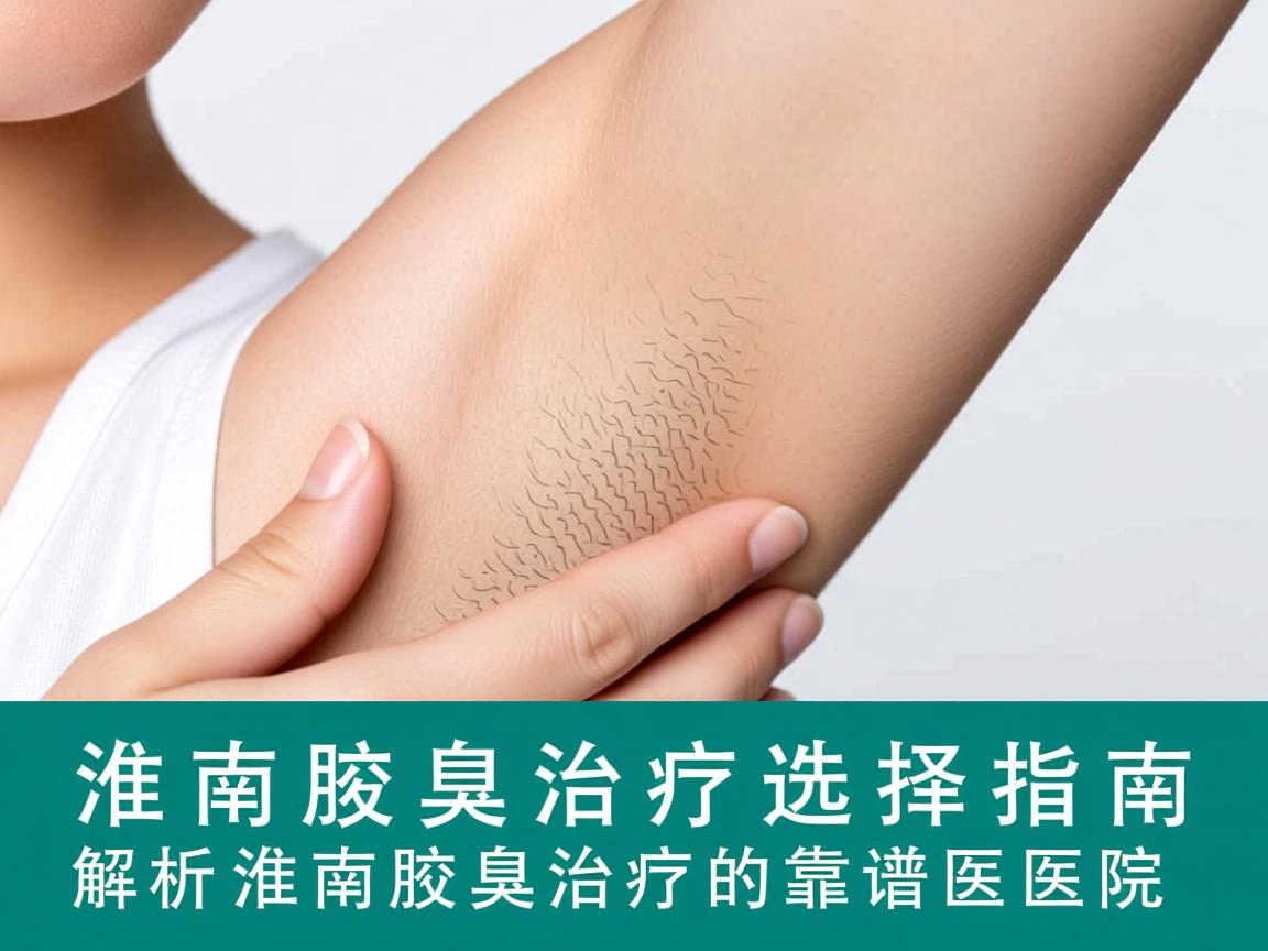 淮南腋臭治疗选择指南，解析淮南腋臭治疗的靠谱医院