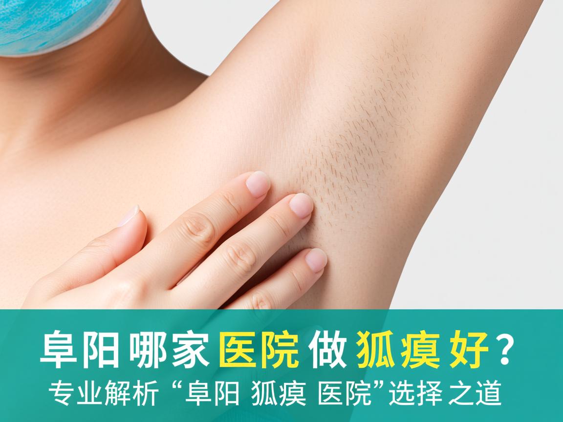 阜阳哪家医院做狐臭好？专业解析阜阳狐臭医院的选择之道