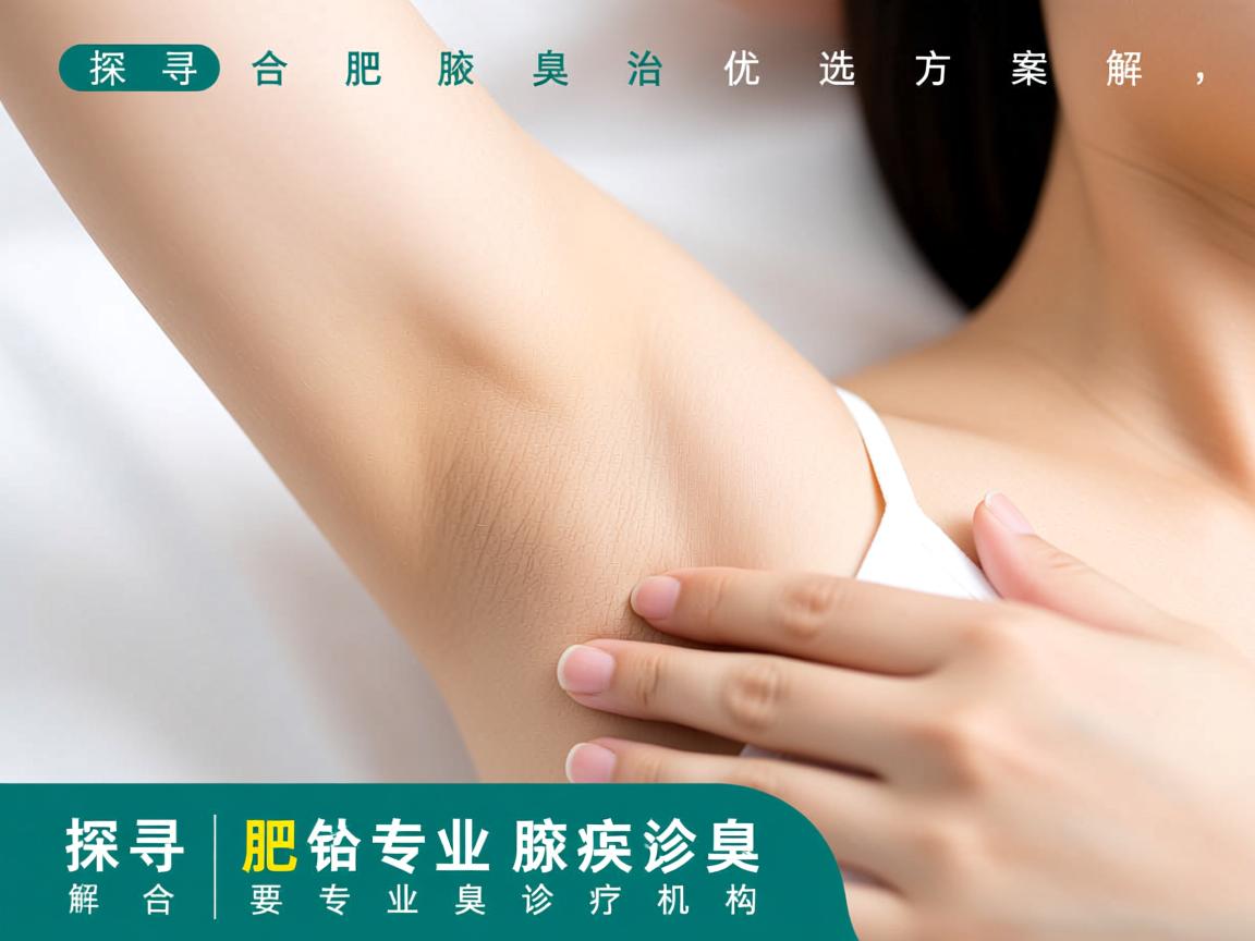 探寻合肥腋臭治疗优选方案，详解合肥专业腋臭诊疗机构