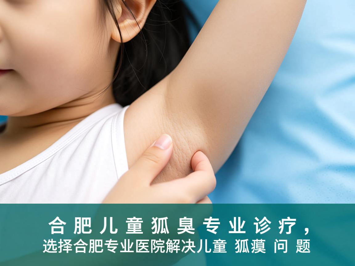 合肥儿童狐臭专业诊疗，选择合肥专业医院解决儿童狐臭问题