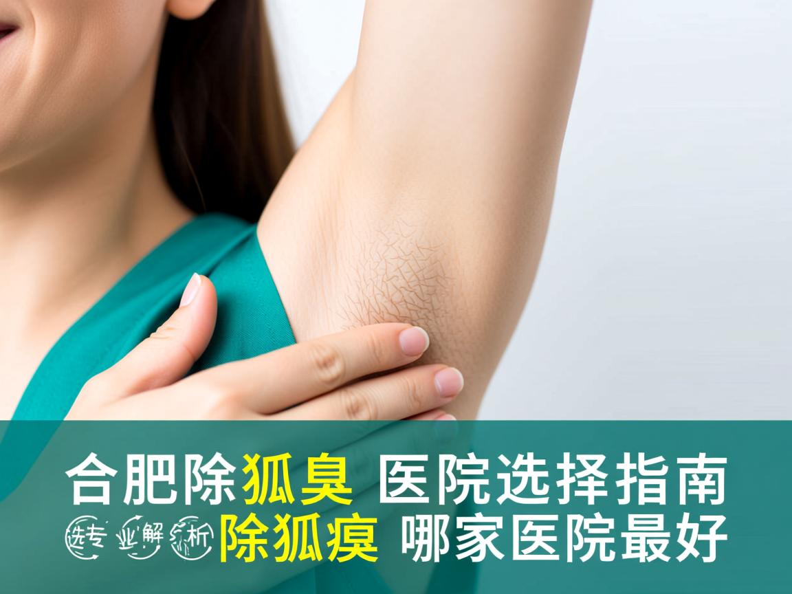 合肥除狐臭医院选择指南，专业解析合肥除狐臭哪家医院最好