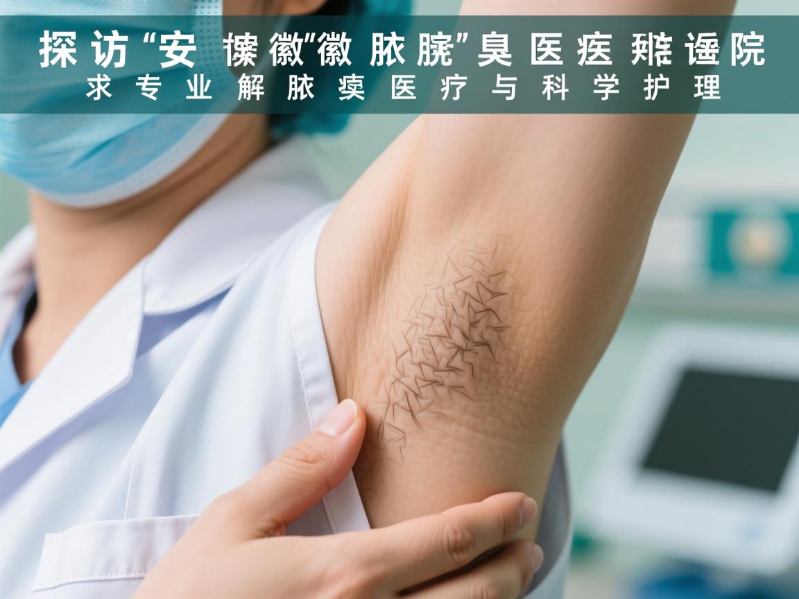 探访安徽腋臭医院，专业解读腋臭医疗与科学护理