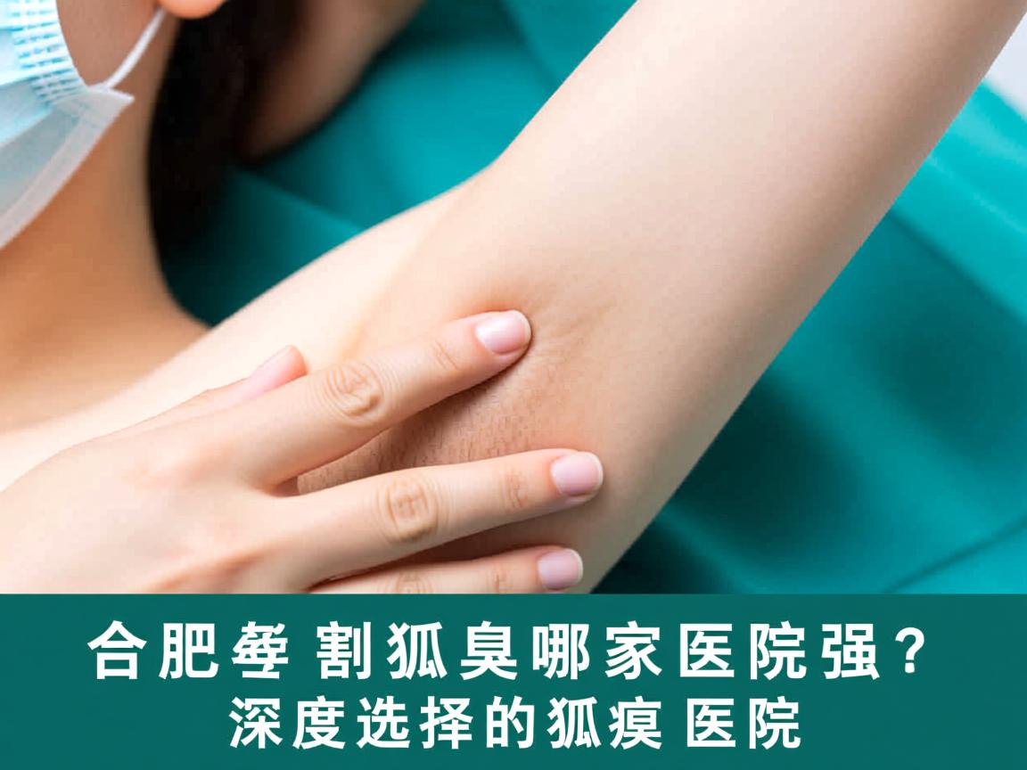 合肥割狐臭哪家医院强？深度解析如何选择强的狐臭医院