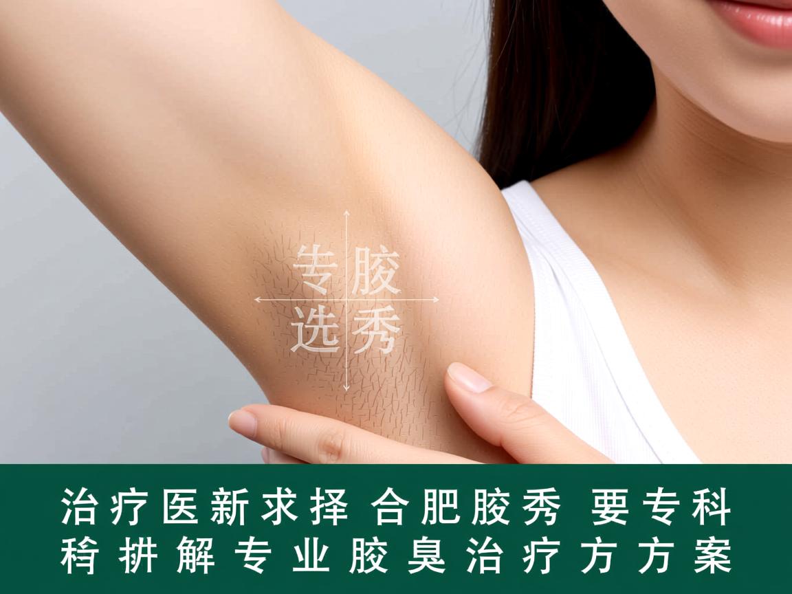 腋臭治疗新选择，合肥腋秀专科解析专业腋臭治疗方案