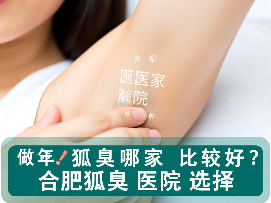 合肥做狐臭哪家医院比较好?深度解析合肥狐臭医院选择 合肥做狐臭哪家医院比较好?深度解析合肥狐臭医院选择
