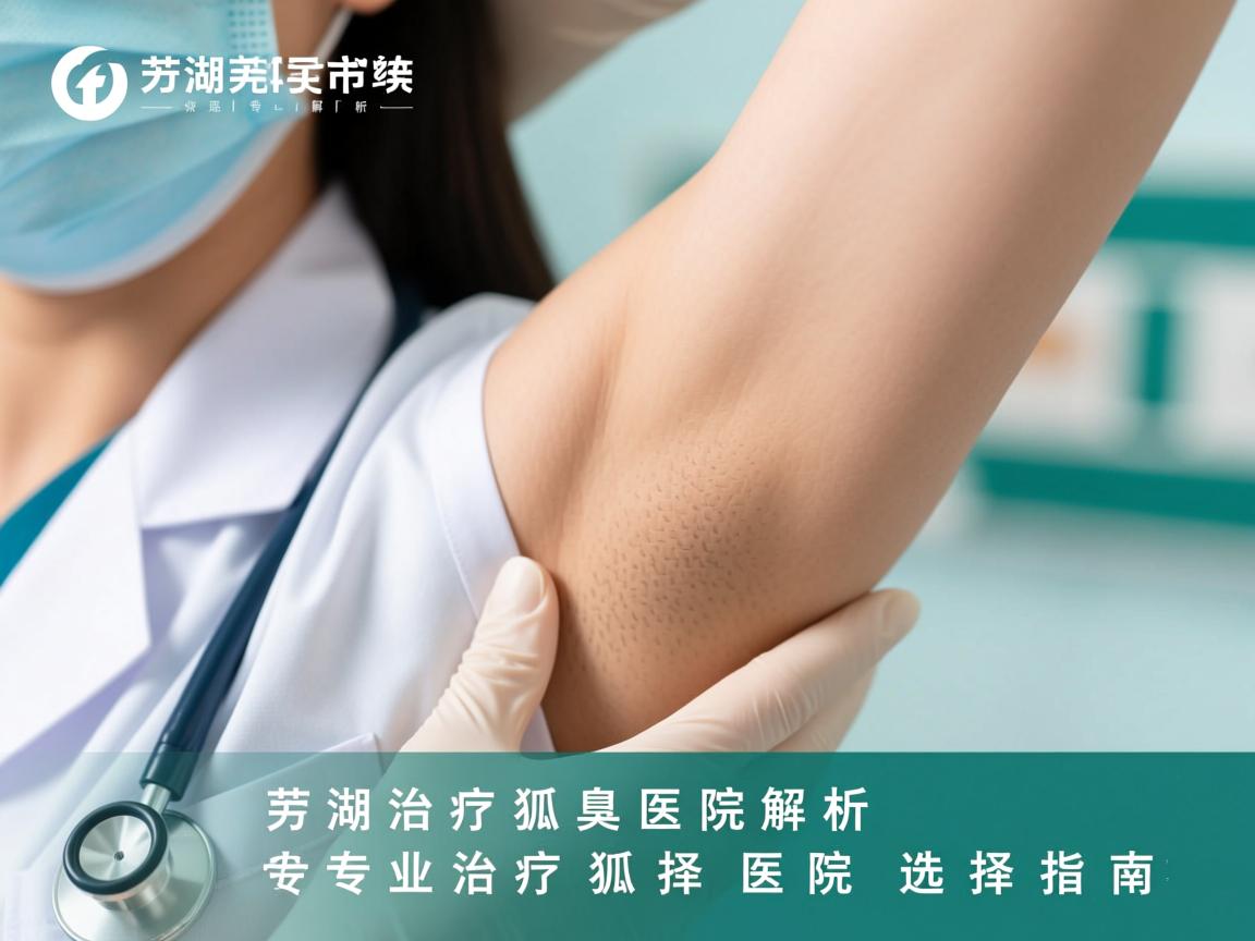 芜湖治疗狐臭医院解析，专业治疗狐臭的医院选择指南