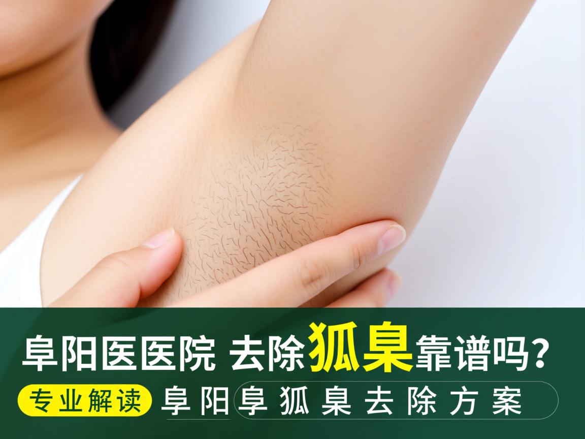 阜阳医院去除狐臭靠谱吗？专业解读阜阳狐臭去除方案