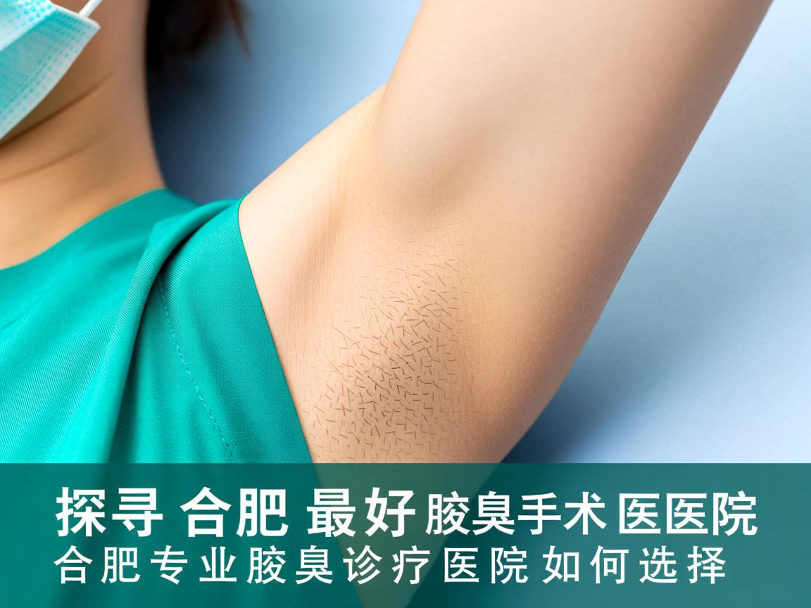 探寻合肥最好腋臭手术医院,合肥专业腋臭诊疗医院如何选择 探寻合肥最好腋臭手术医院,合肥专业腋臭诊疗医院如何选择