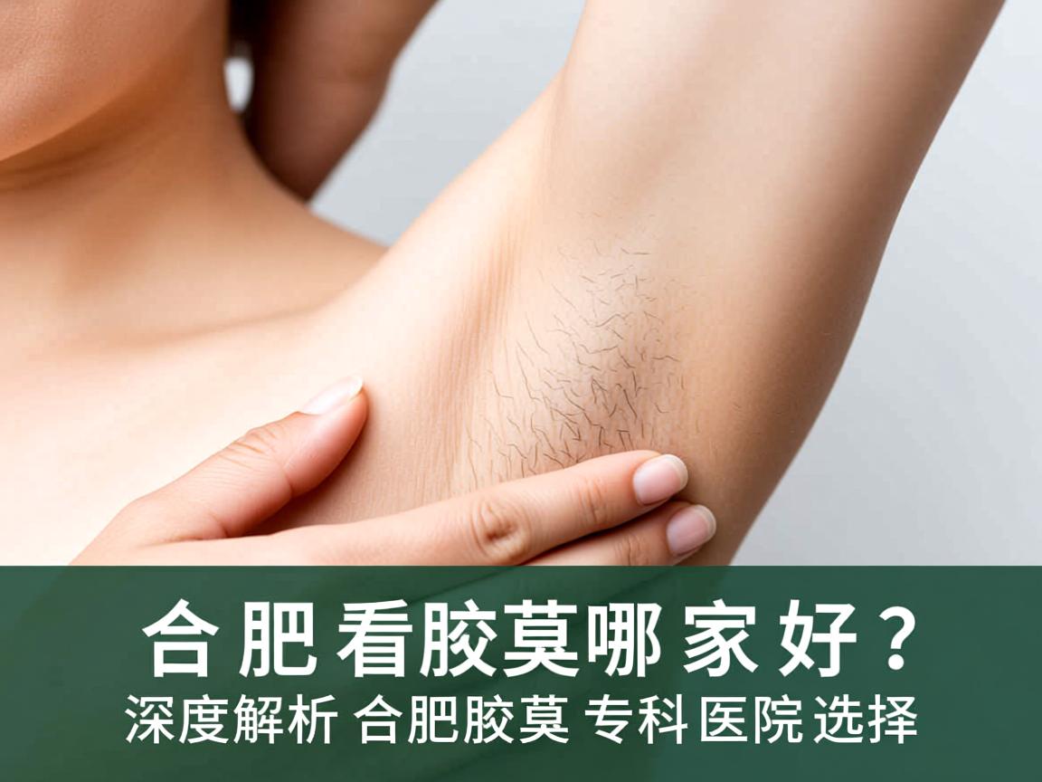 合肥看腋臭哪家好？深度解析合肥腋臭专科医院选择
