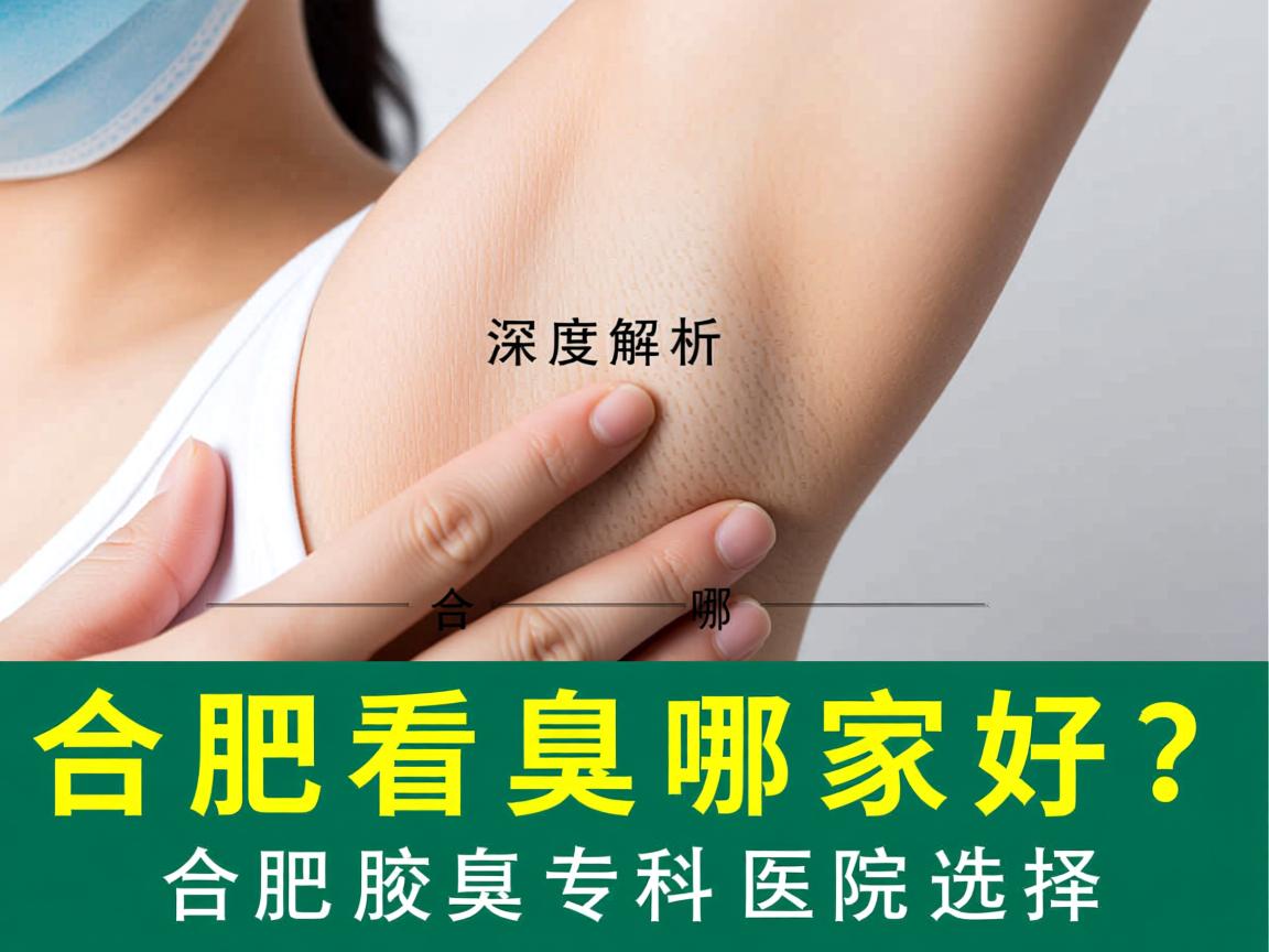 合肥看腋臭哪家好？深度解析合肥腋臭专科医院选择