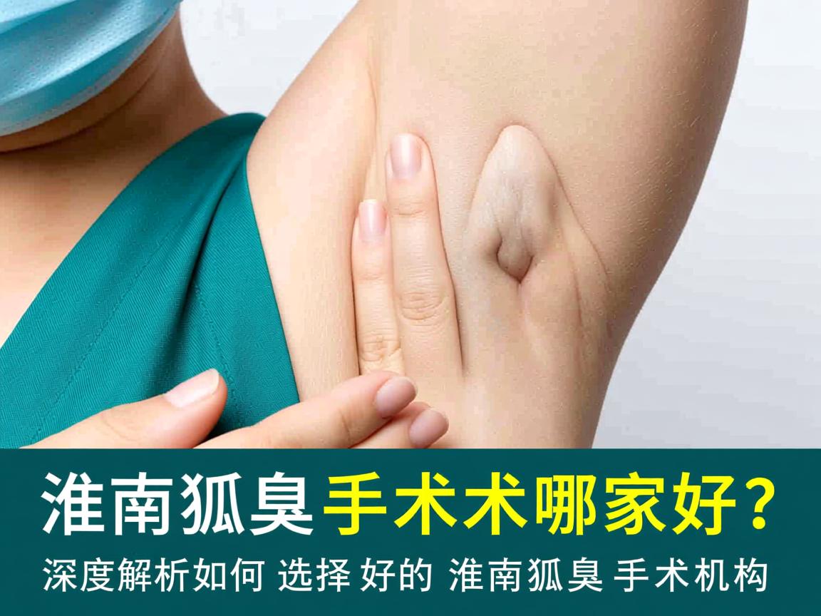 淮南狐臭手术哪家好?深度解析如何选择好的淮南狐臭手术机构 淮南狐臭手术哪家好?深度解析如何选择好的淮南狐臭手术机构