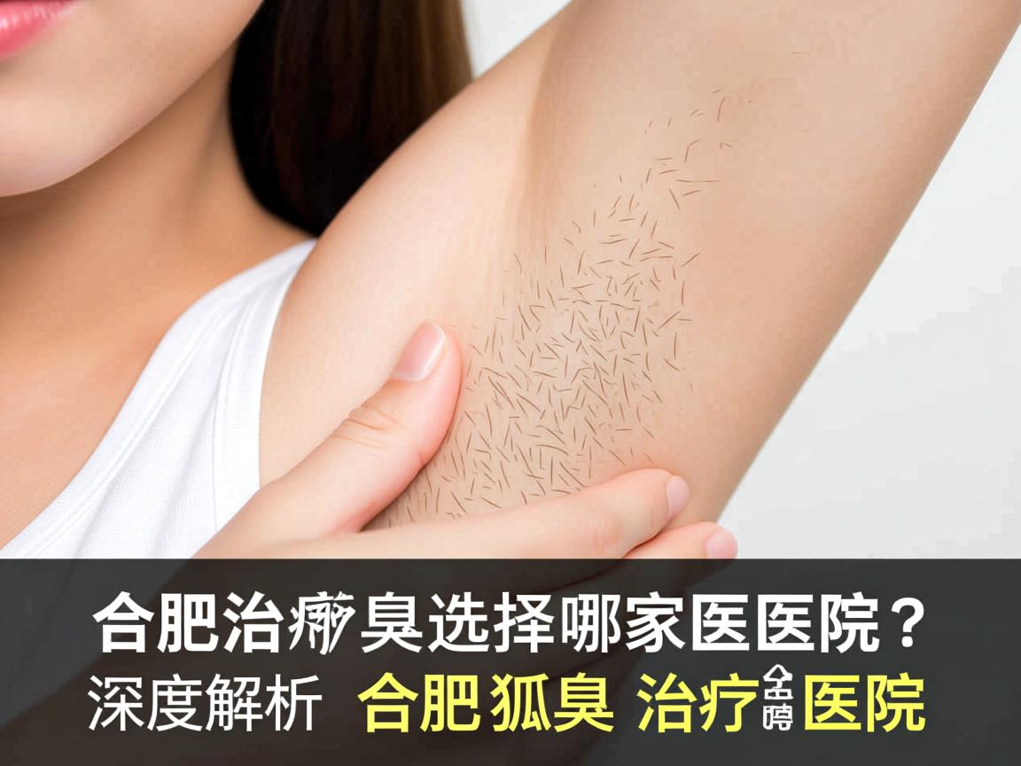 合肥治疗狐臭选择哪家医院？深度解析合肥狐臭治疗医院