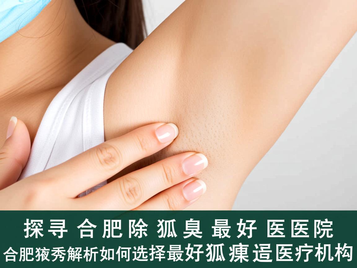 探寻合肥除狐臭最好医院，合肥腋秀解析如何选择最好狐臭医疗机构