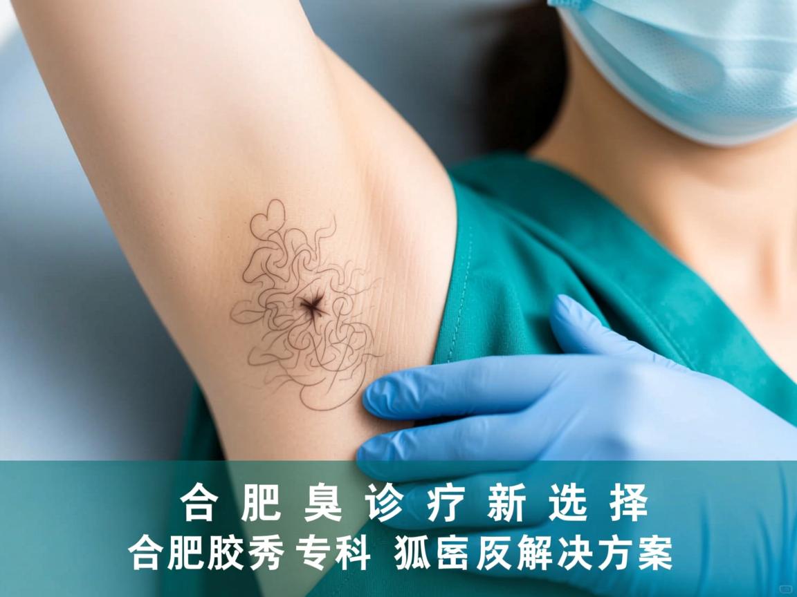 合肥腋臭诊疗新选择，解析合肥腋秀专科的狐臭解决方案