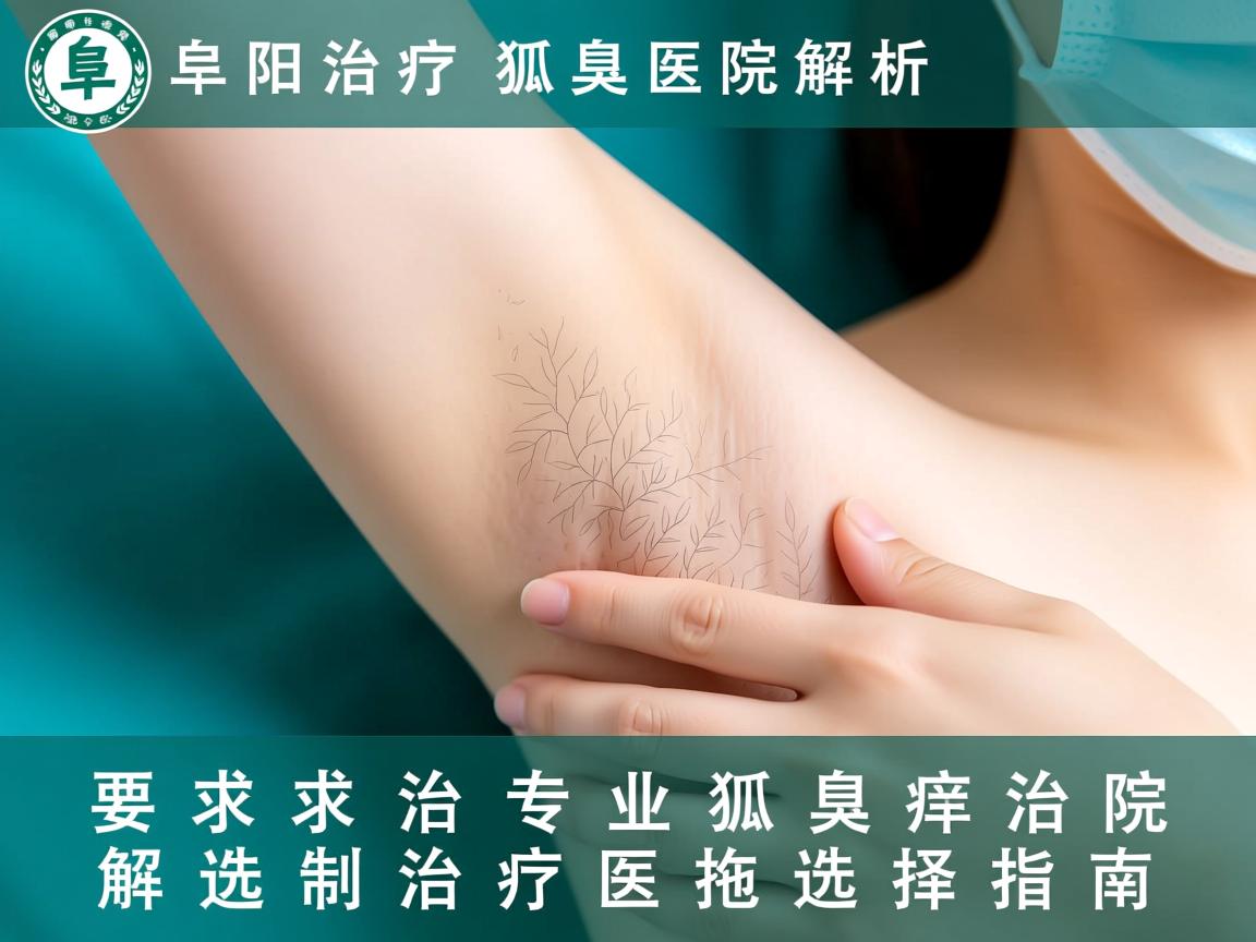 阜阳治疗狐臭医院解析，专业狐臭治疗医院的选择指南