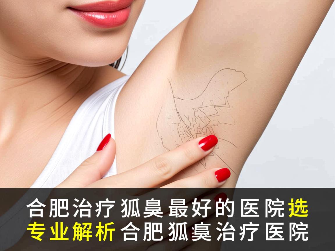 合肥治疗狐臭最好的医院，专业解析如何选择合肥狐臭治疗医院