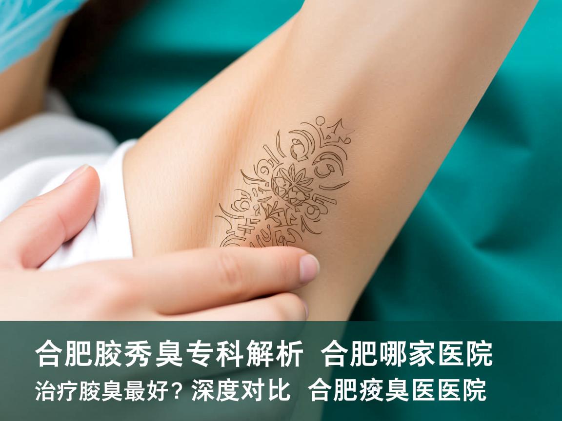 合肥腋秀腋臭专科解析，合肥哪家医院治疗腋臭最好？深度对比合肥腋臭医院