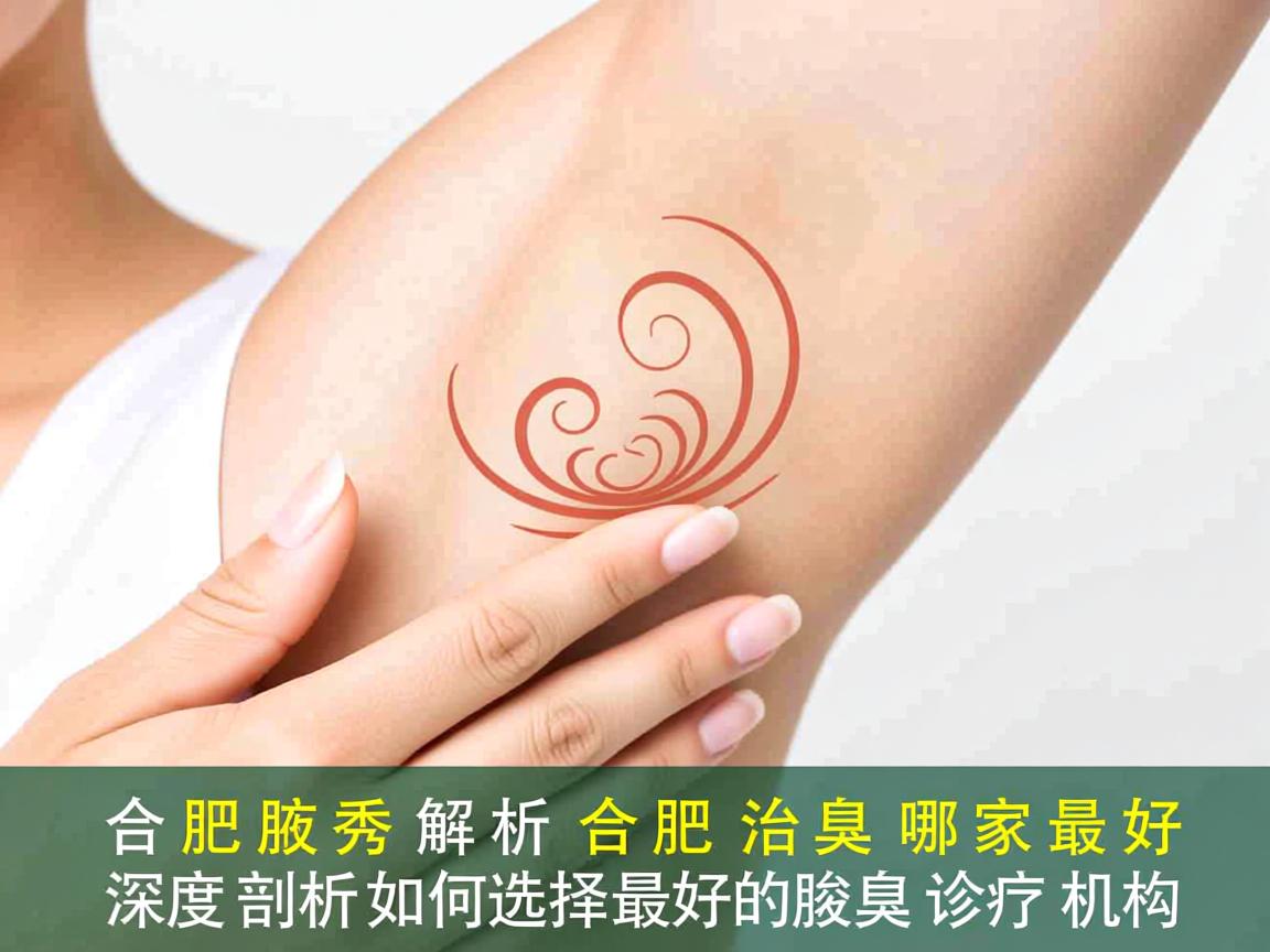 合肥腋秀解析，合肥治腋臭哪家最好，深度剖析如何选择最好的腋臭诊疗机构