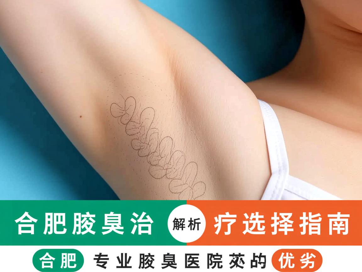 合肥腋臭治疗选择指南，解析合肥专业腋臭医院的优劣对比