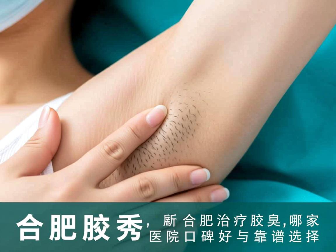 合肥腋秀解析，在合肥治疗腋臭，哪家医院口碑好与靠谱选择