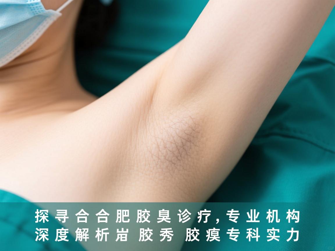 探寻合肥腋臭诊疗专业机构，深度解析合肥腋秀腋臭专科实力