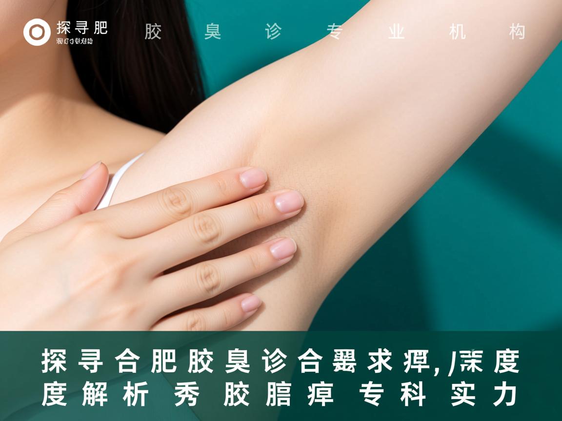探寻合肥腋臭诊疗专业机构，深度解析合肥腋秀腋臭专科实力