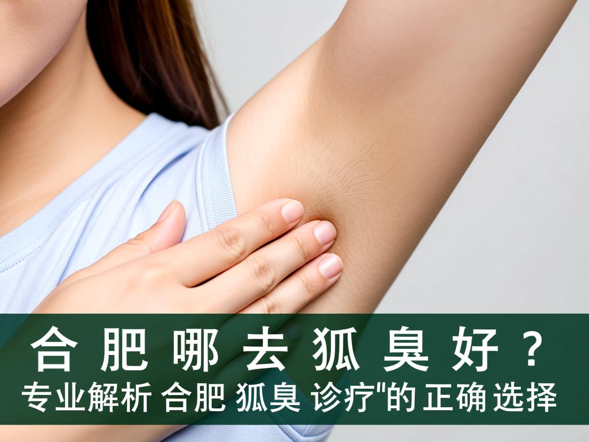 合肥哪去狐臭好？专业解析合肥狐臭诊疗的正确选择
