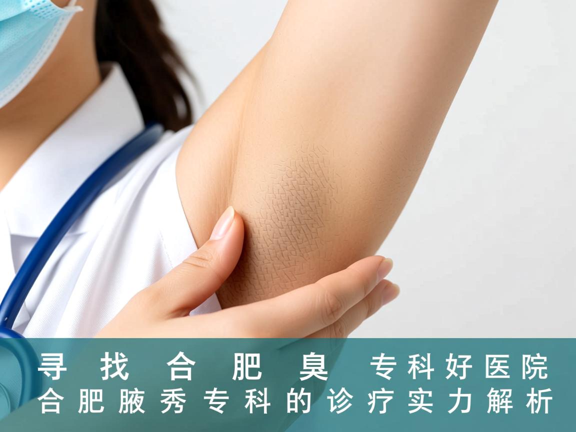 寻找合肥腋臭专科好医院,合肥腋秀专科的诊疗实力解析 寻找合肥腋臭专科好医院,合肥腋秀专科的诊疗实力解析