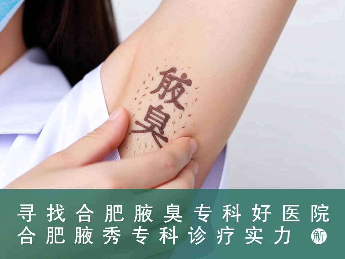 寻找合肥腋臭专科好医院,合肥腋秀专科的诊疗实力解析 寻找合肥腋臭专科好医院,合肥腋秀专科的诊疗实力解析