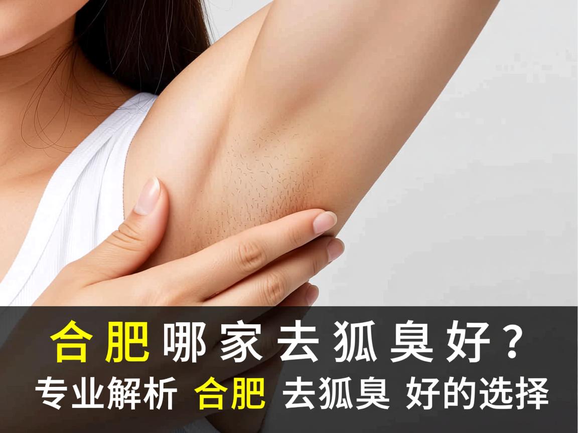 合肥哪家去狐臭好？专业解析合肥去狐臭好的选择