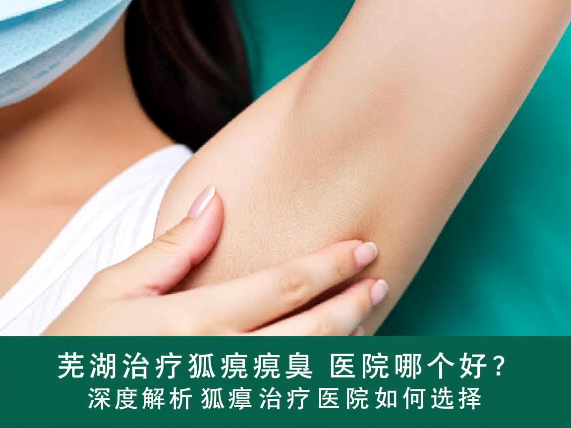 芜湖治疗狐臭医院哪个好？深度解析狐臭治疗医院如何选择