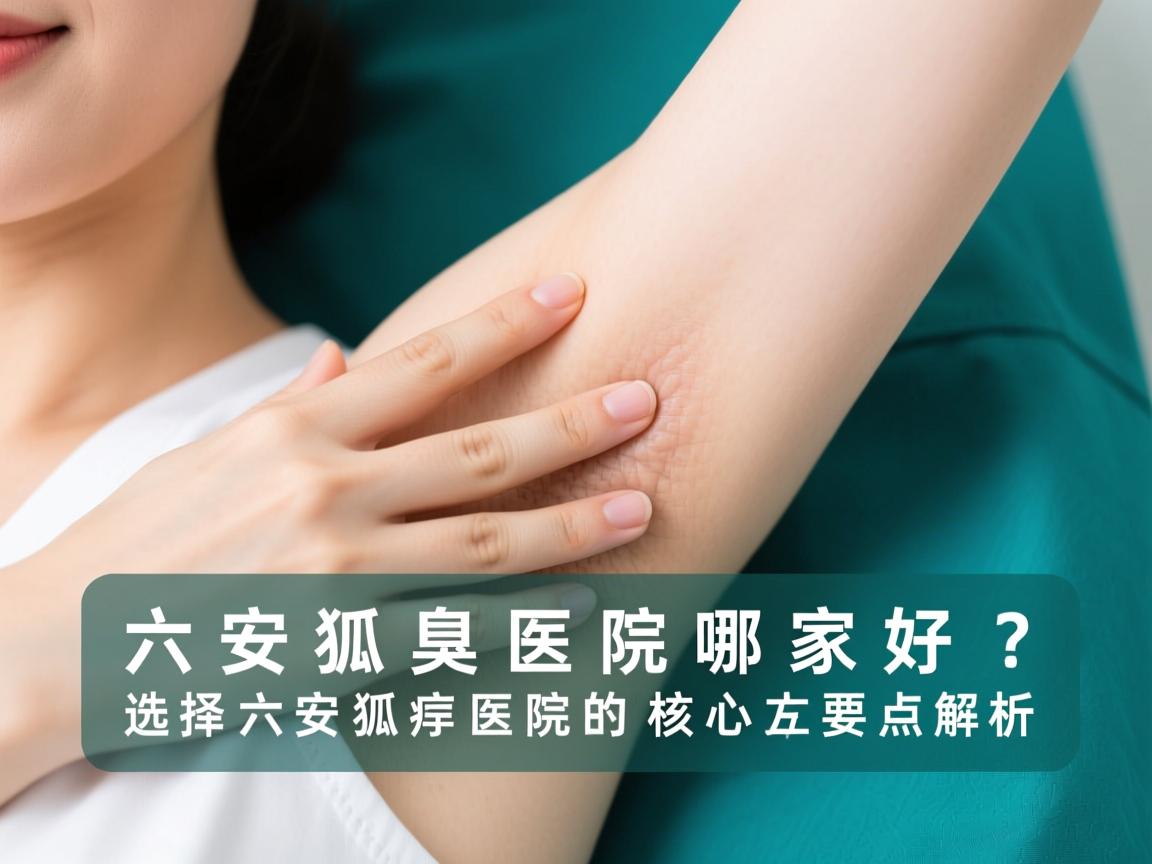六安狐臭医院哪家好？选择六安狐臭医院的核心要点解析