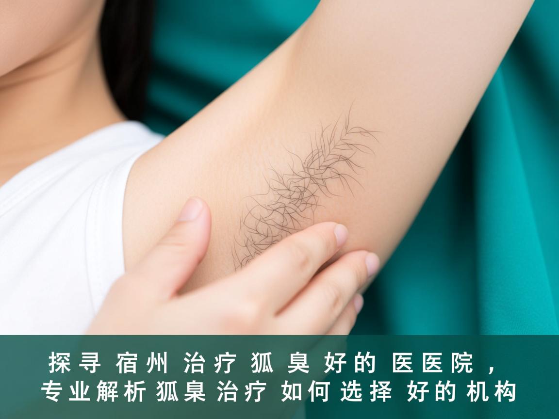 探寻宿州治疗狐臭好的医院，专业解析狐臭治疗如何选择好的机构