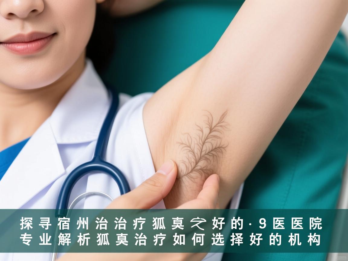 探寻宿州治疗狐臭好的医院，专业解析狐臭治疗如何选择好的机构