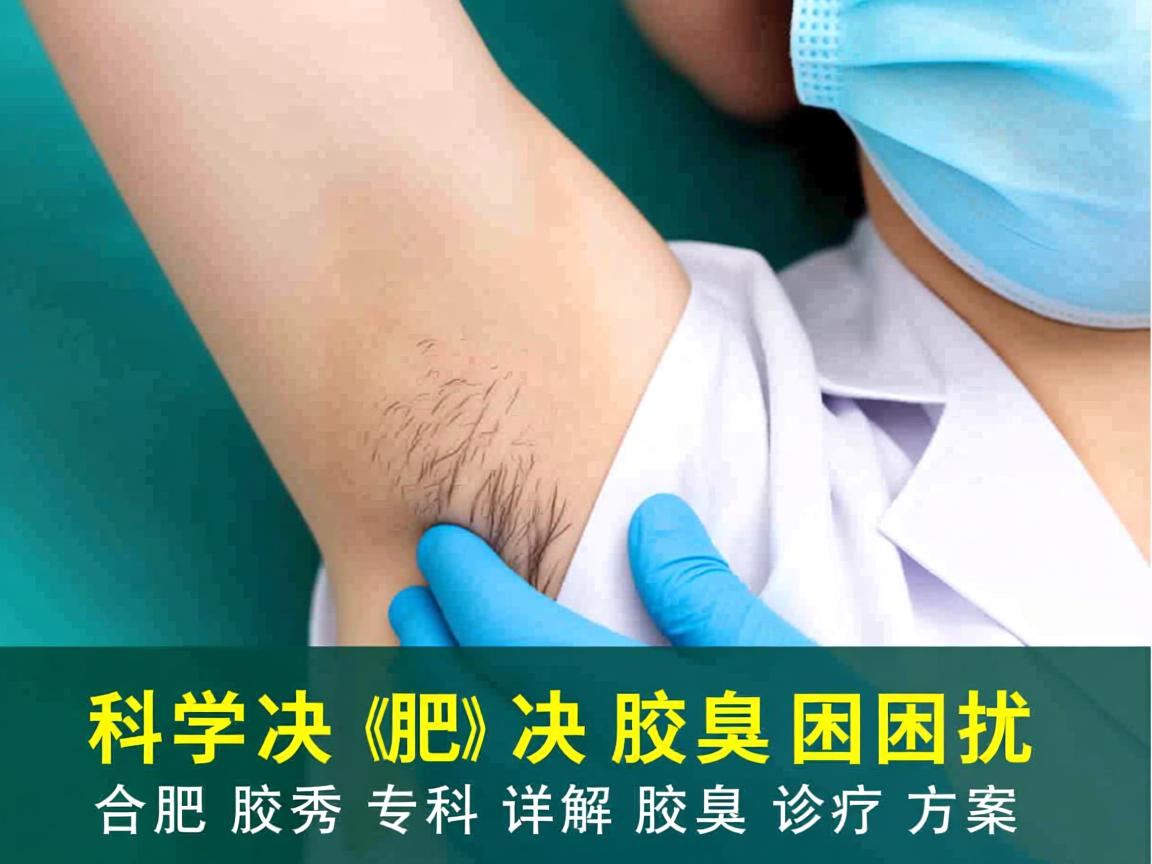 科学解决腋臭困扰，合肥腋秀专科详解腋臭诊疗方案