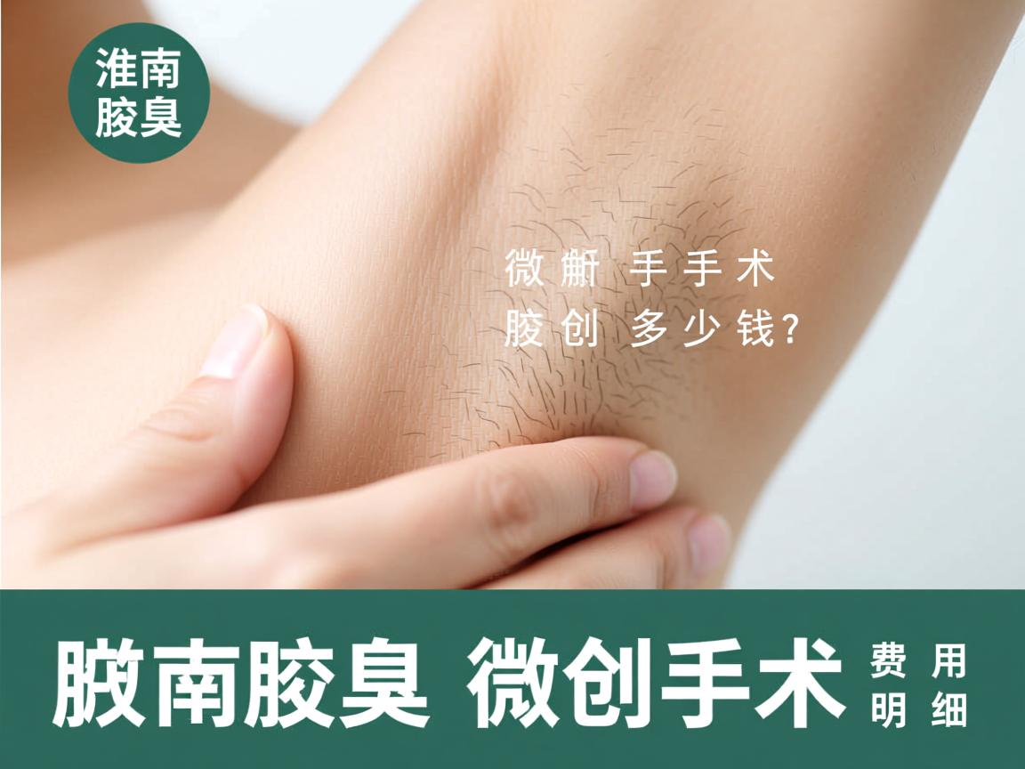 淮南腋臭微创手术多少钱?解析腋臭微创手术费用明细 淮南腋臭微创手术多少钱?解析腋臭微创手术费用明细