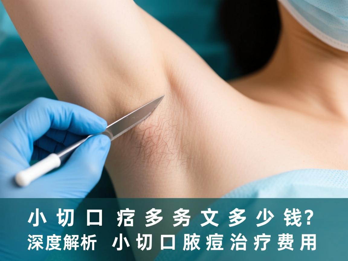 小切口治疗腋臭多少钱？深度解析小切口腋臭治疗费用