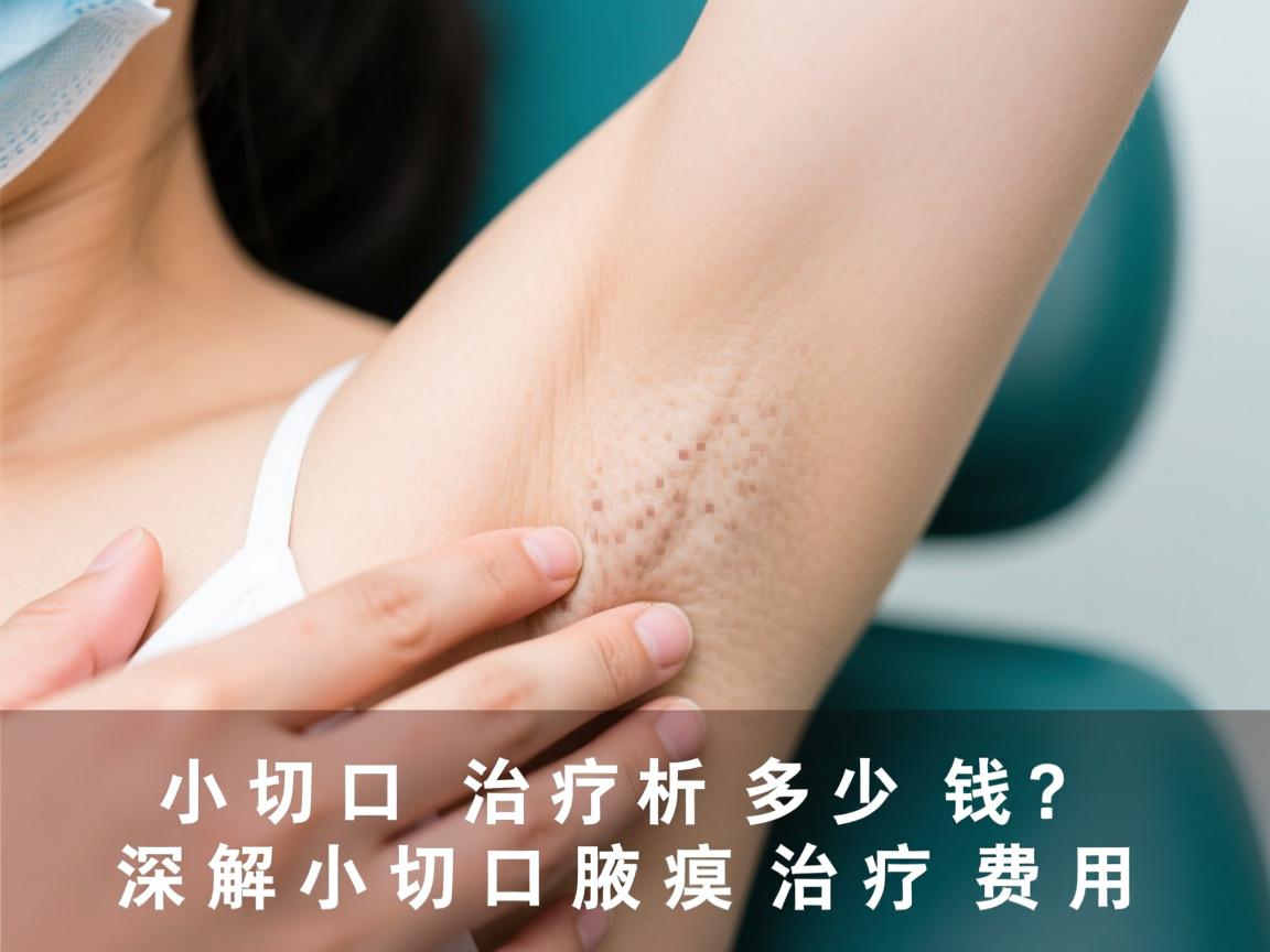 小切口治疗腋臭多少钱？深度解析小切口腋臭治疗费用