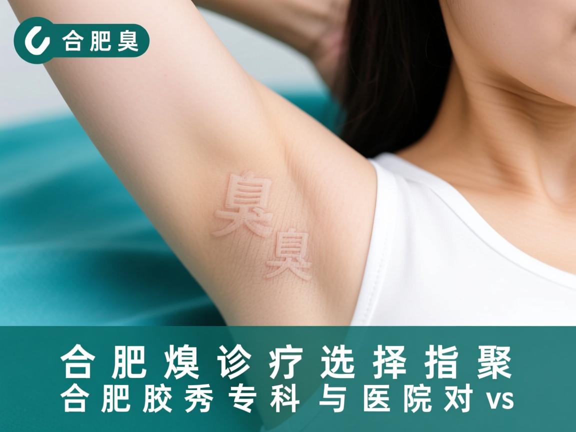 合肥腋臭诊疗选择指南，聚焦合肥腋秀专科与医院对比