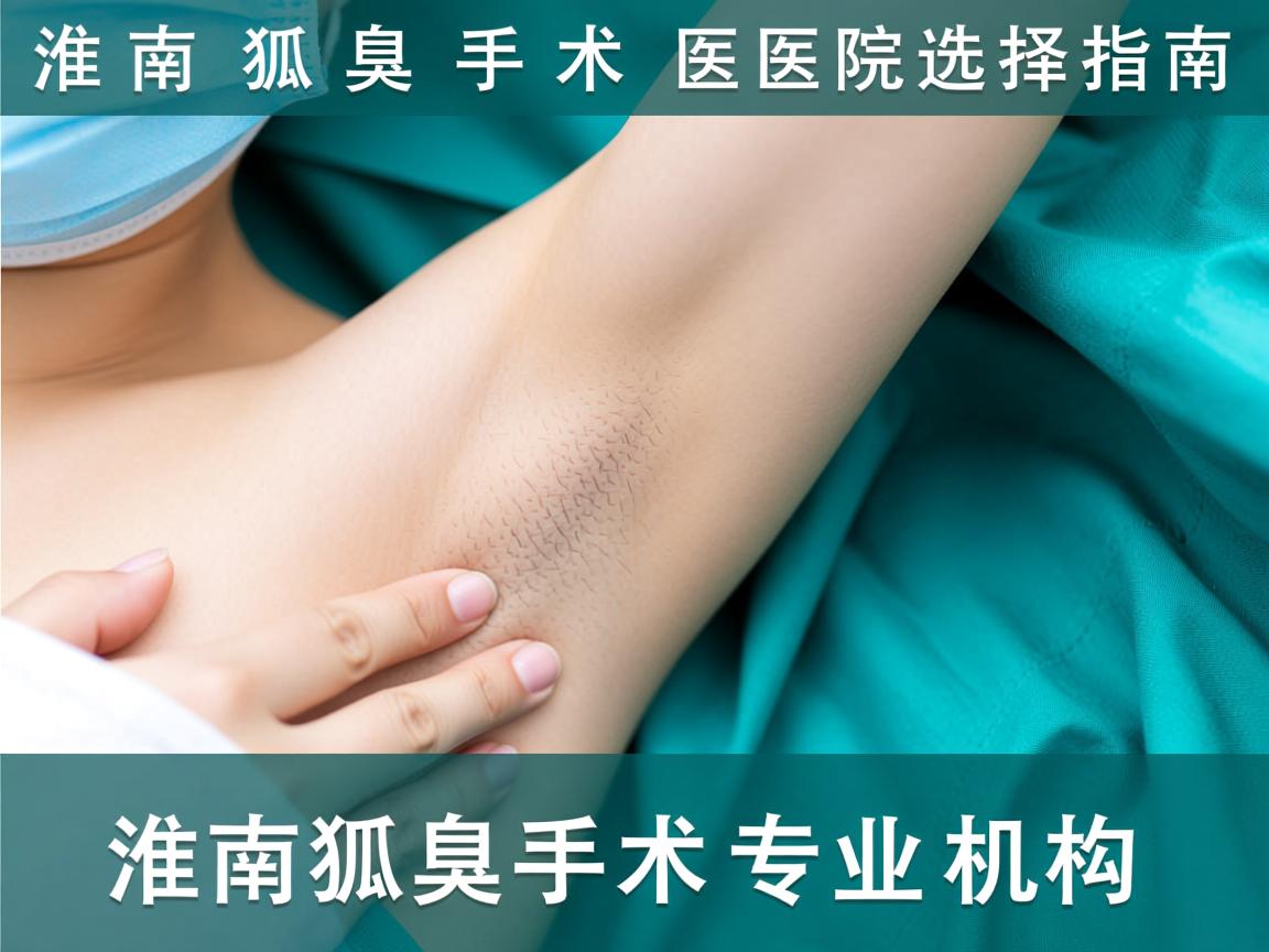 淮南狐臭手术医院选择指南，详解淮南狐臭手术专业机构