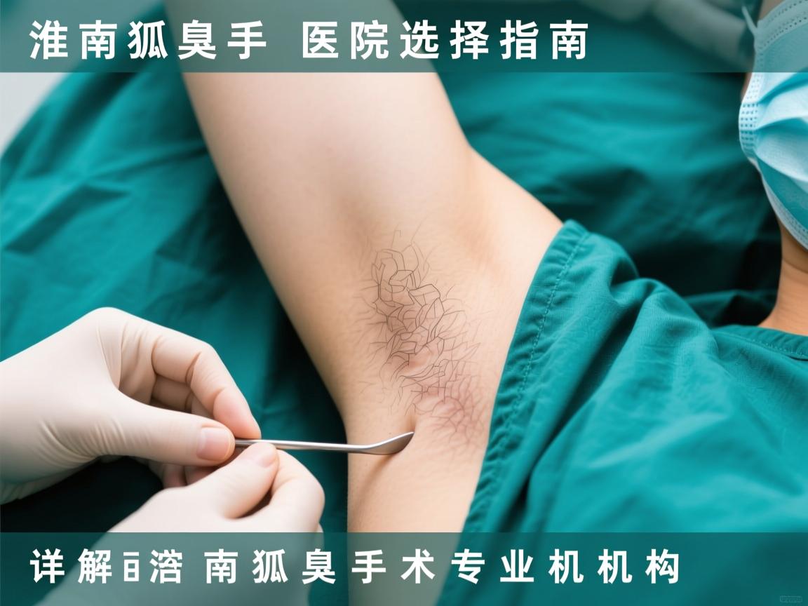淮南狐臭手术医院选择指南，详解淮南狐臭手术专业机构