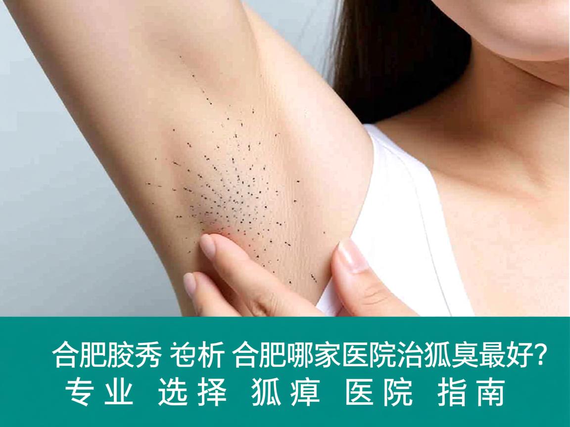 合肥腋秀解析，合肥哪家医院治狐臭最好？专业选择狐臭医院指南